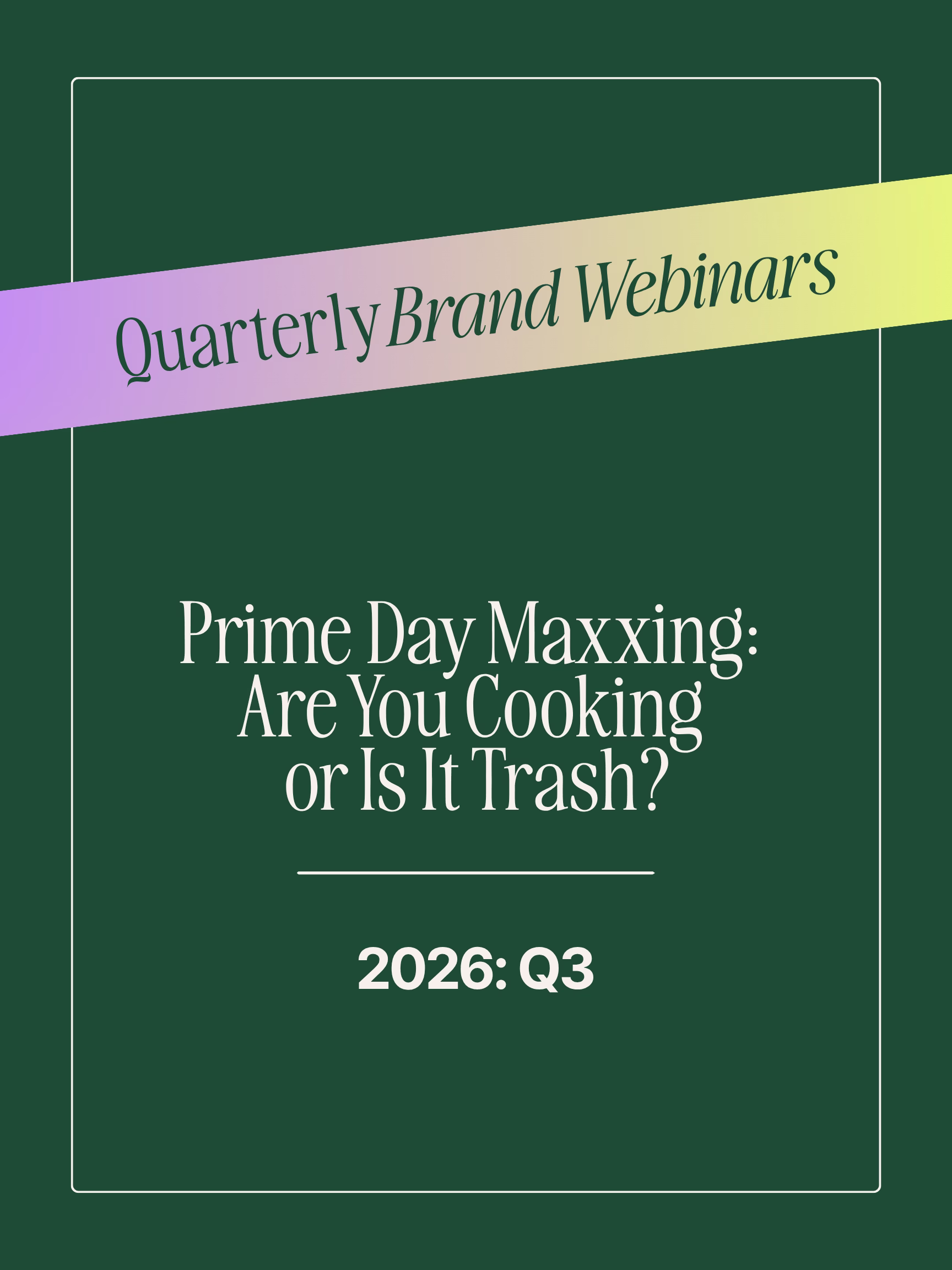 Prime Day Maxxing: Are You Cooking or Is It Trash?